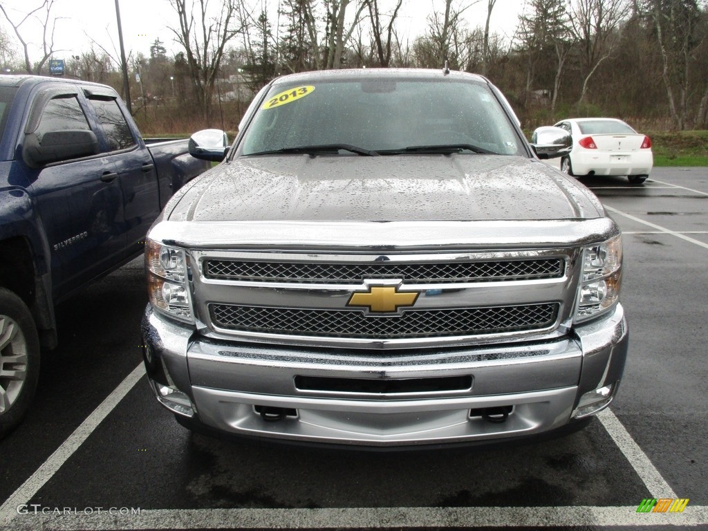 2013 Silverado 1500 LT Regular Cab 4x4 - Mocha Steel Metallic / Ebony photo #5