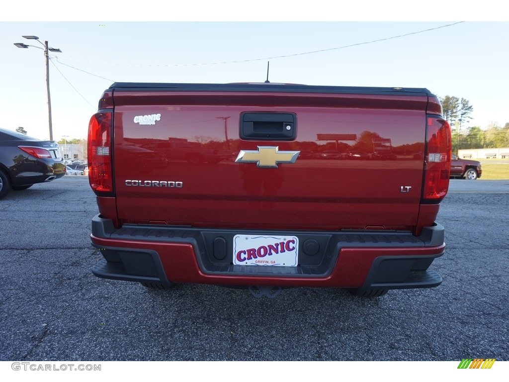 2016 Colorado LT Crew Cab - Red Rock Metallic / Jet Black photo #6