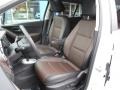 Jet Black/Brownstone 2016 Chevrolet Trax LTZ AWD Interior Color