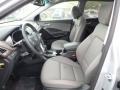 2017 Hyundai Santa Fe Gray Interior Front Seat Photo