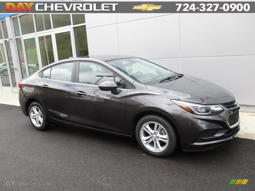 2016 Cruze LT Sedan - Tungsten Metallic / Jet Black photo #1