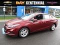 2016 Siren Red Tintcoat Chevrolet Cruze LT Sedan  photo #1