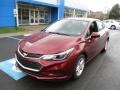 2016 Siren Red Tintcoat Chevrolet Cruze LT Sedan  photo #10