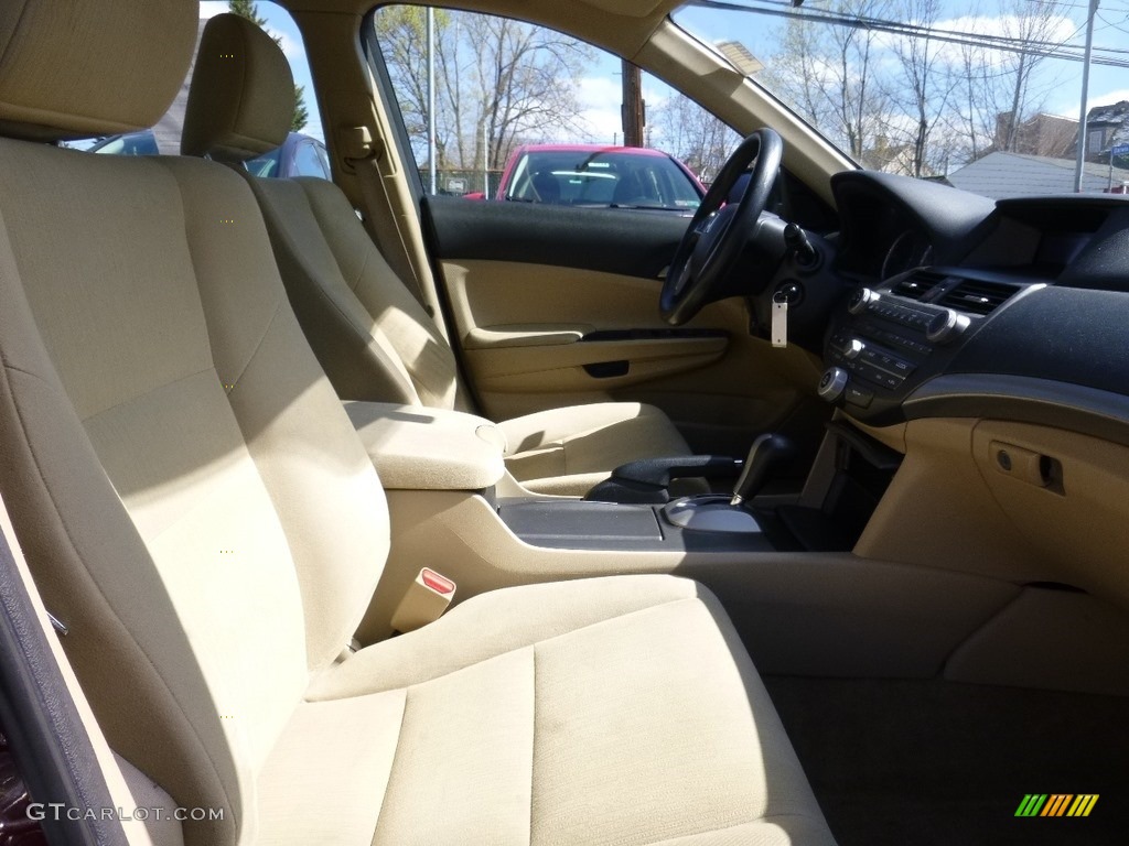 2011 Accord LX Sedan - Basque Red Pearl / Ivory photo #12