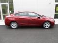 2016 Siren Red Tintcoat Chevrolet Cruze LT Sedan  photo #2
