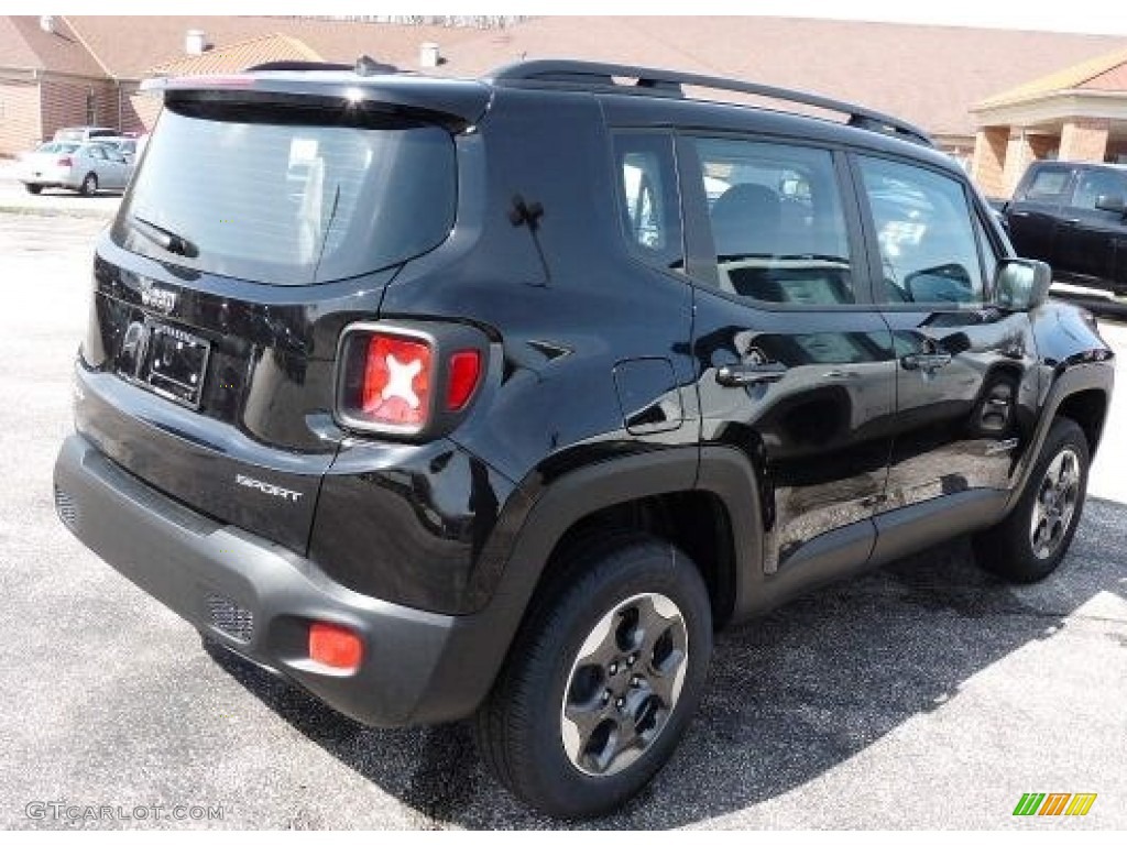 2016 Renegade Sport 4x4 - Black / Black photo #1