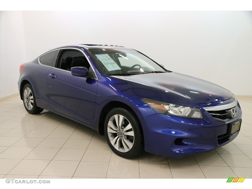 2011 Accord EX-L Coupe - Belize Blue Pearl / Black photo #1