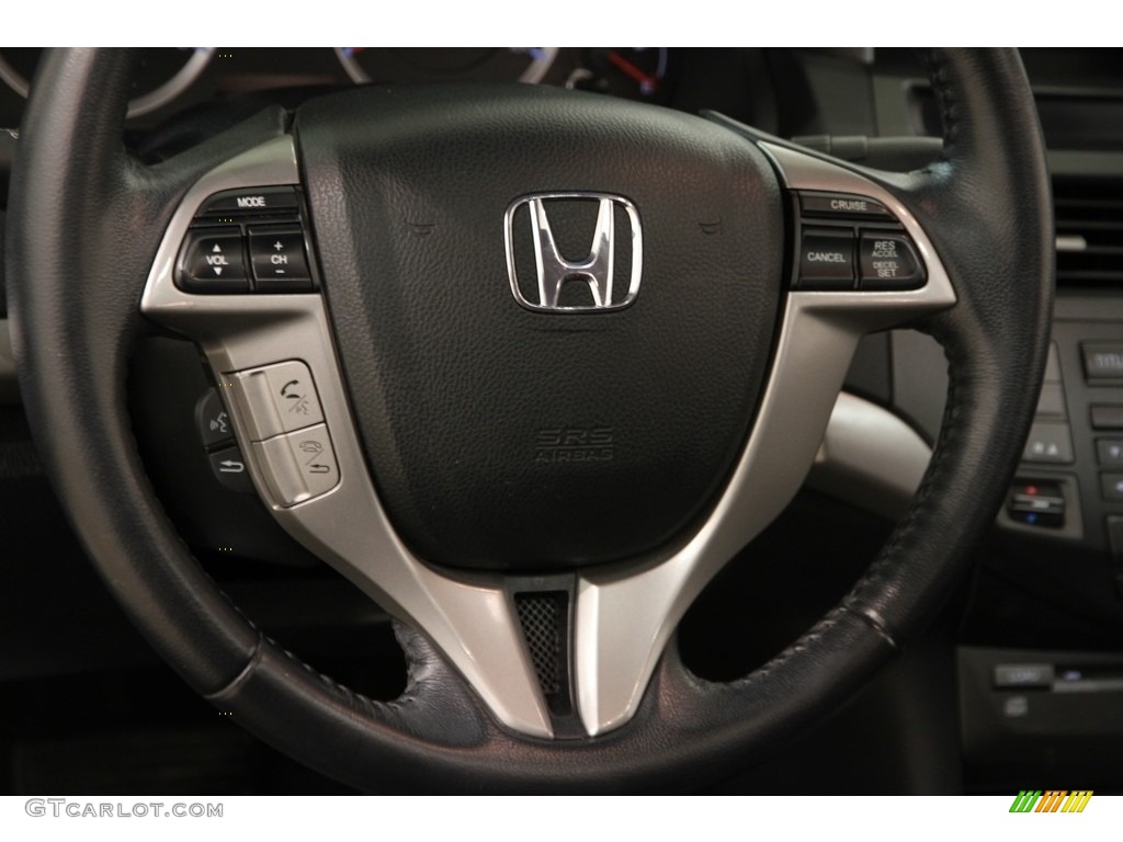 2011 Accord EX-L Coupe - Belize Blue Pearl / Black photo #6