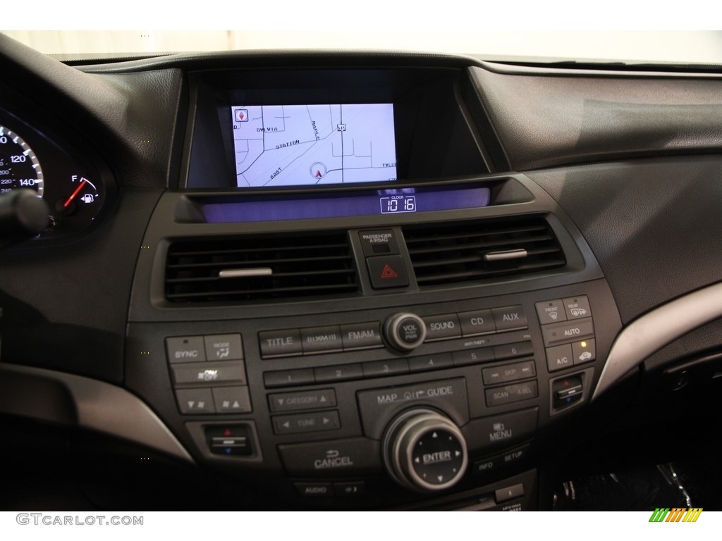 2011 Accord EX-L Coupe - Belize Blue Pearl / Black photo #8