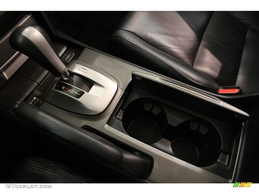 2011 Accord EX-L Coupe - Belize Blue Pearl / Black photo #14