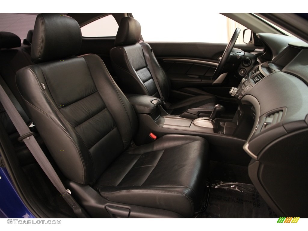 2011 Accord EX-L Coupe - Belize Blue Pearl / Black photo #15
