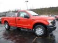 Race Red 2016 Ford F150 XL Regular Cab 4x4 Exterior