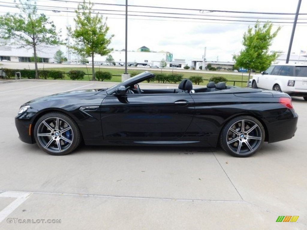 2014 M6 Convertible - Black Sapphire Metallic / Black photo #10