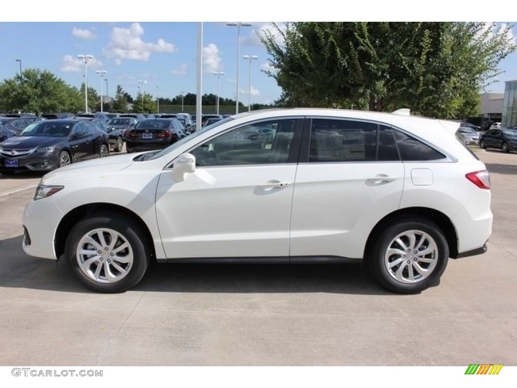 White Diamond Pearl 2017 Acura RDX Standard RDX Model Exterior Photo #112180132