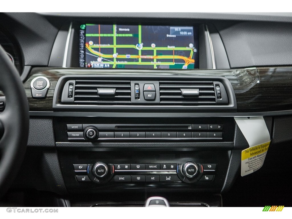 2016 5 Series 535i Sedan - Glacier Silver Metallic / Black photo #5