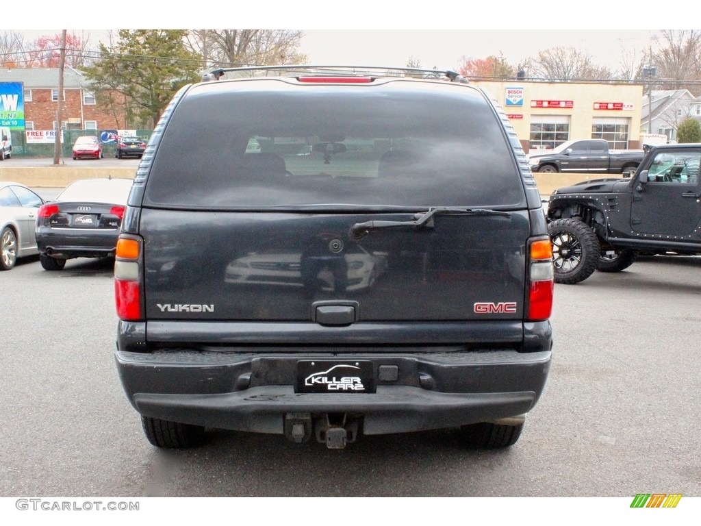 2004 Yukon Denali AWD - Carbon Metallic / Stone Gray photo #6