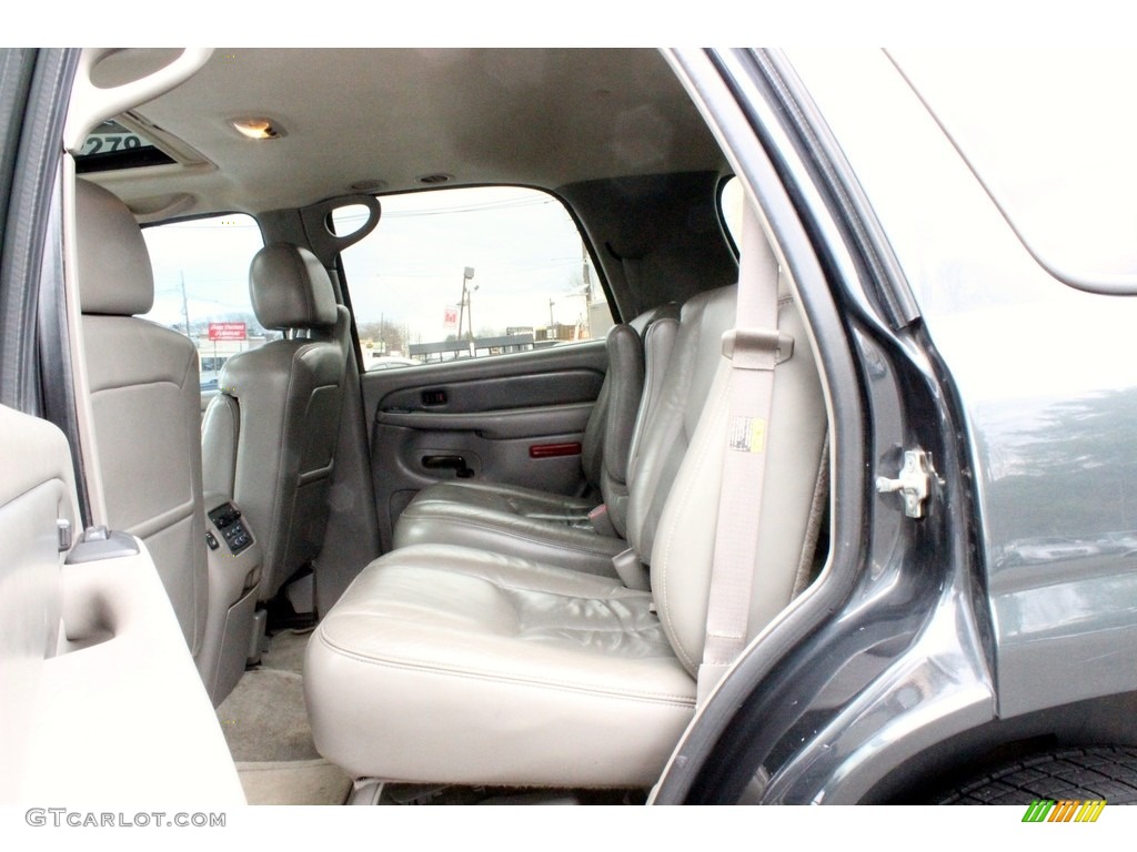 2004 Yukon Denali AWD - Carbon Metallic / Stone Gray photo #24