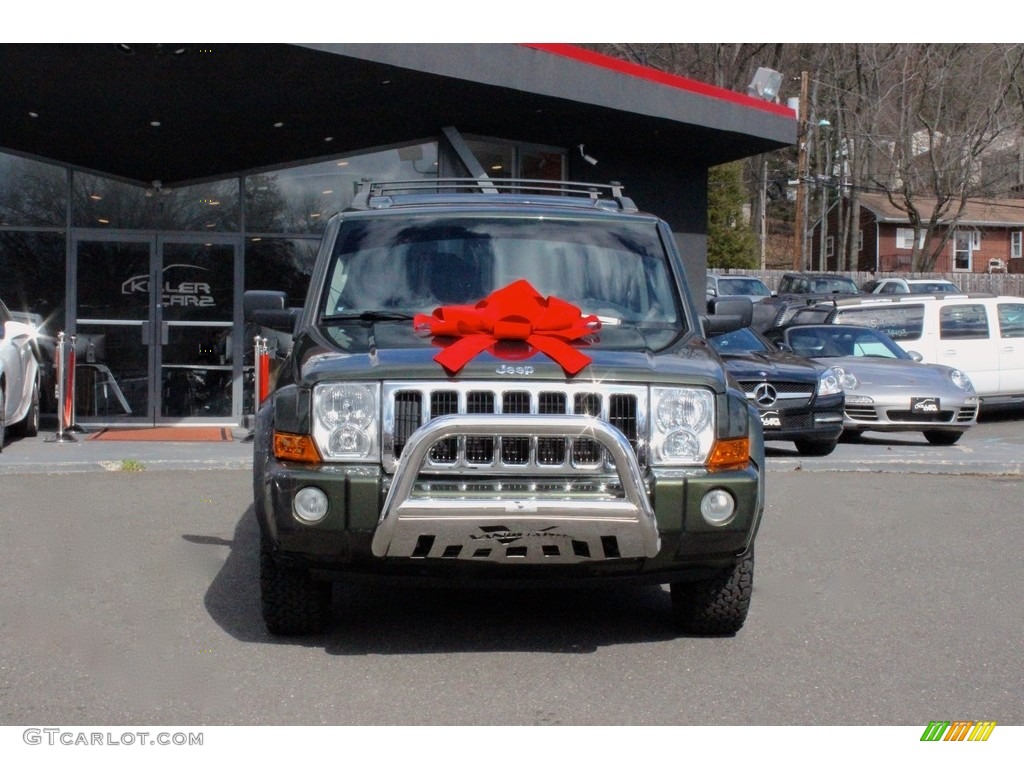 2007 Commander Sport 4x4 - Jeep Green Metallic / Medium Slate Gray photo #2
