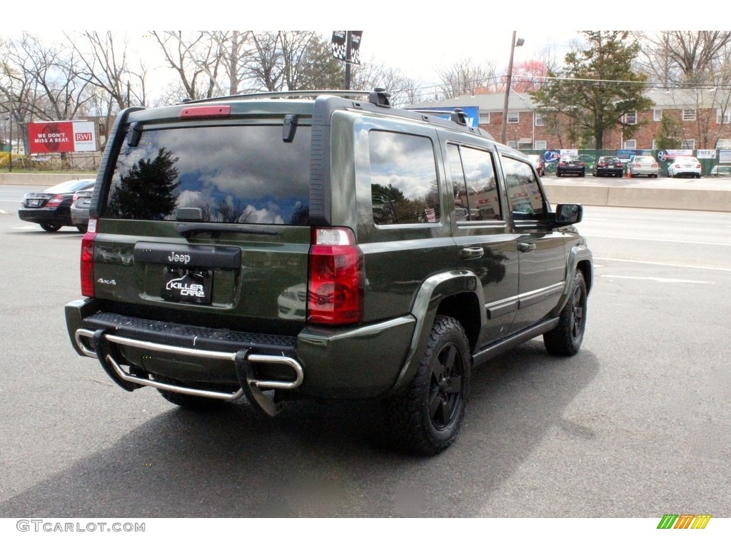 2007 Commander Sport 4x4 - Jeep Green Metallic / Medium Slate Gray photo #8