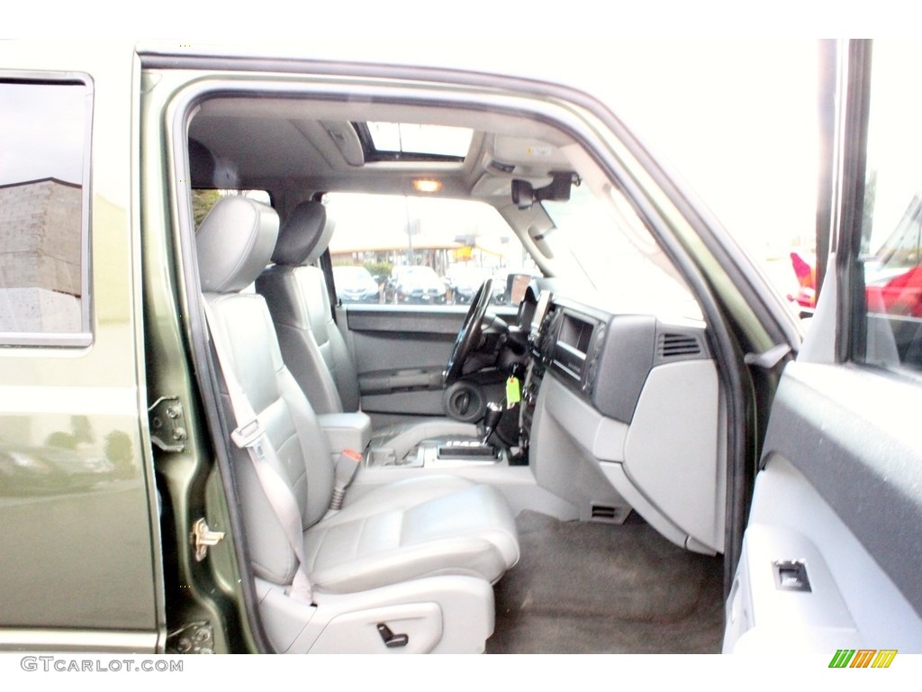 2007 Commander Sport 4x4 - Jeep Green Metallic / Medium Slate Gray photo #27