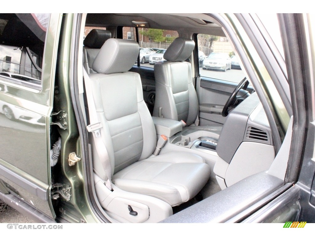 2007 Commander Sport 4x4 - Jeep Green Metallic / Medium Slate Gray photo #29