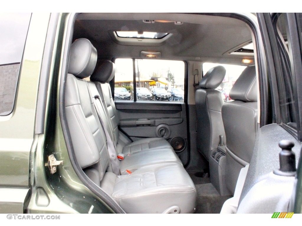 2007 Commander Sport 4x4 - Jeep Green Metallic / Medium Slate Gray photo #30
