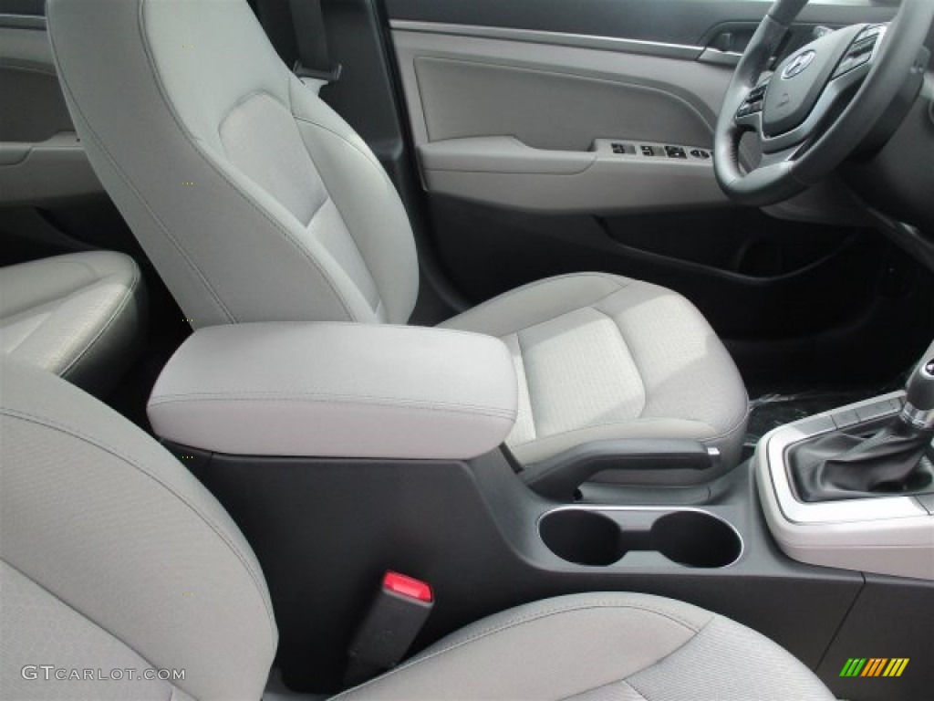 2017 Elantra SE - Silver / Gray photo #12