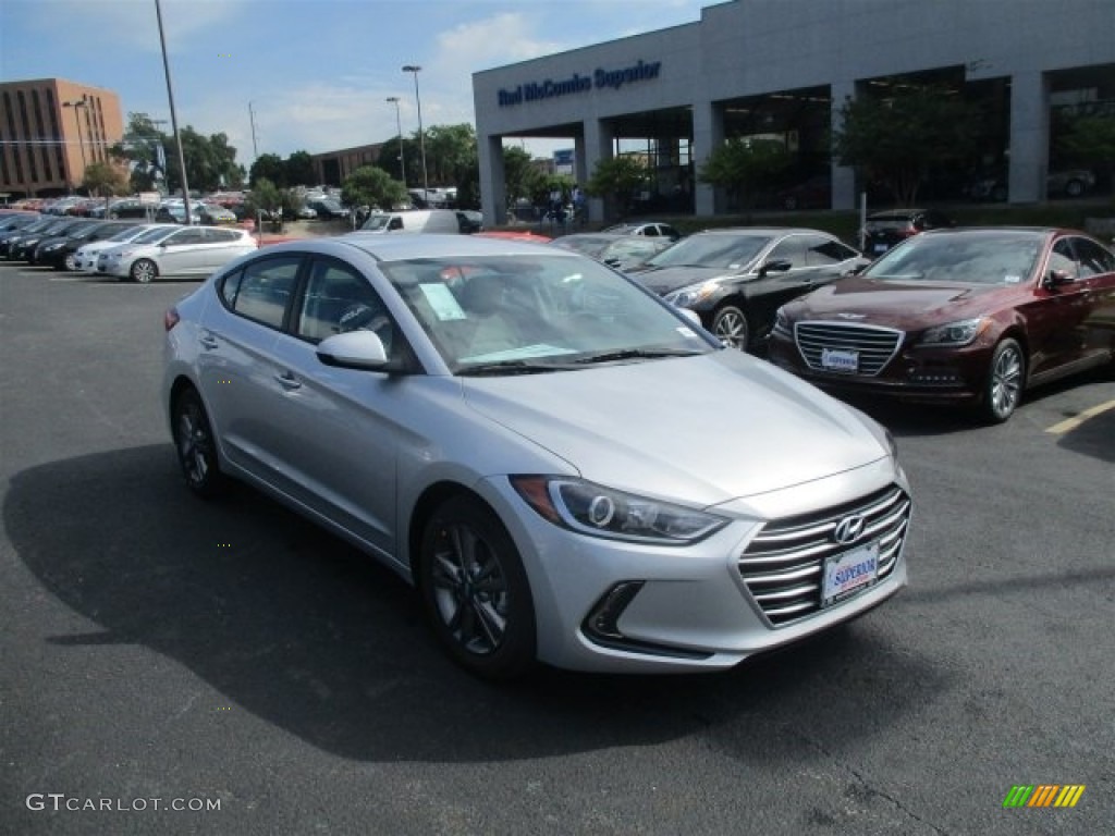 2017 Silver Hyundai Elantra Se 112184784 Gtcarlot Com