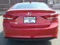 2017 Red Hyundai Elantra SE  photo #3