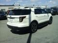 2015 White Platinum Ford Explorer Sport 4WD  photo #4