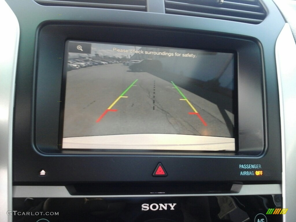 2015 Explorer Sport 4WD - White Platinum / Sport Charcoal Black/Sienna photo #20