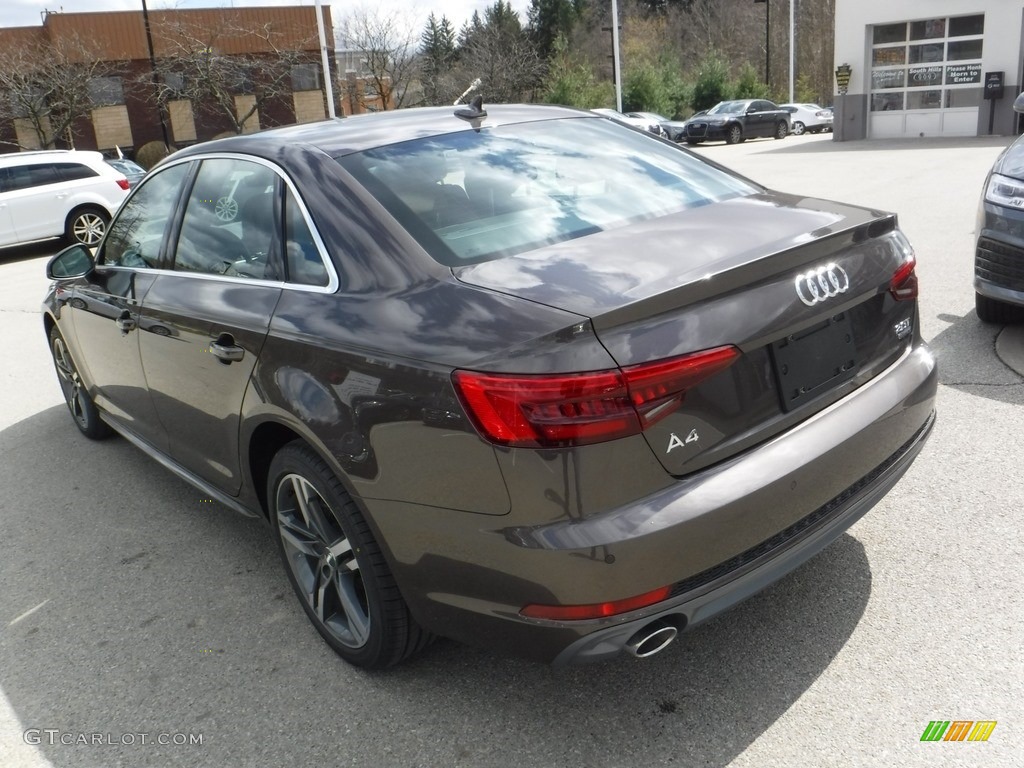 2017 A4 2.0T Premium Plus quattro - Argus Brown Metallic / Nougat Brown photo #15
