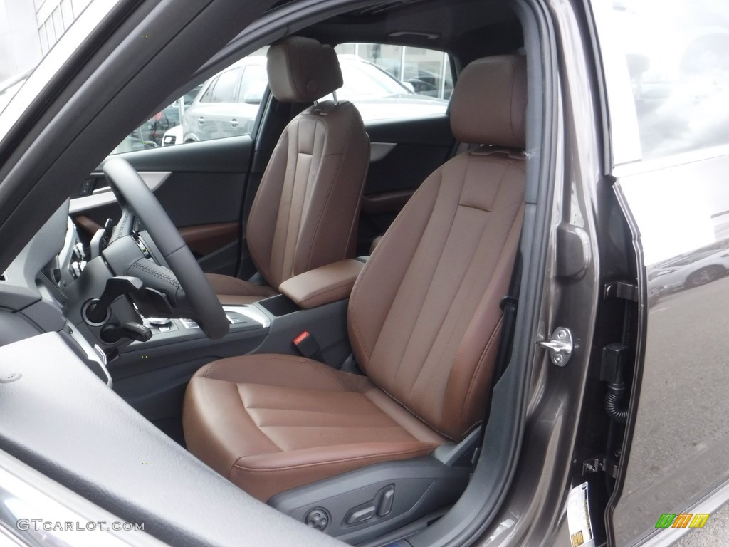 Nougat Brown Interior 2017 Audi A4 2.0T Premium Plus quattro Photo #112189032