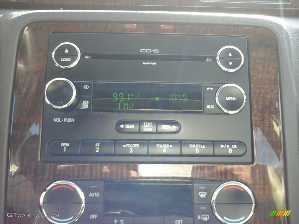 2008 Taurus Limited - Dark Ink Blue Metallic / Camel photo #15
