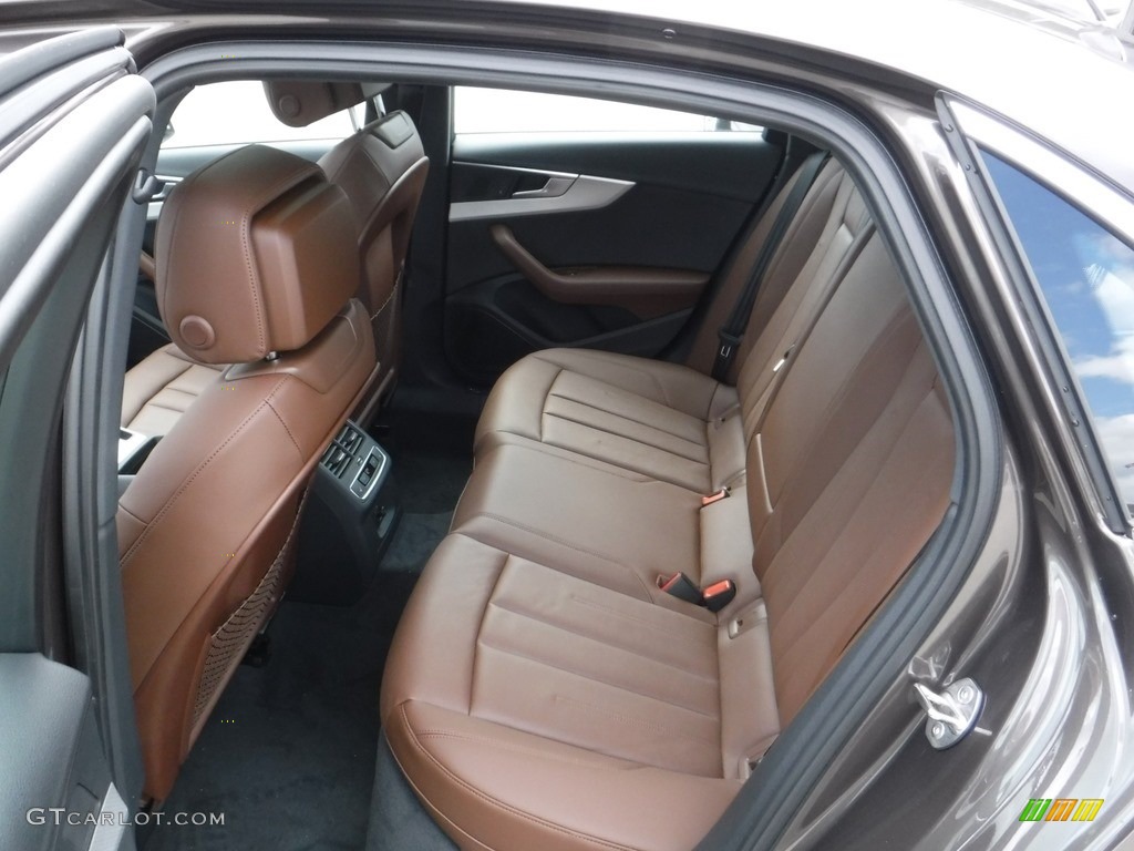 2017 Audi A4 2.0T Premium Plus quattro Rear Seat Photo #112189422