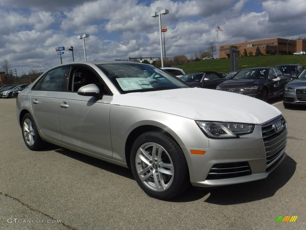 Cuvee Silver Metallic 2017 Audi A4 2.0T Premium quattro Exterior Photo #112189758