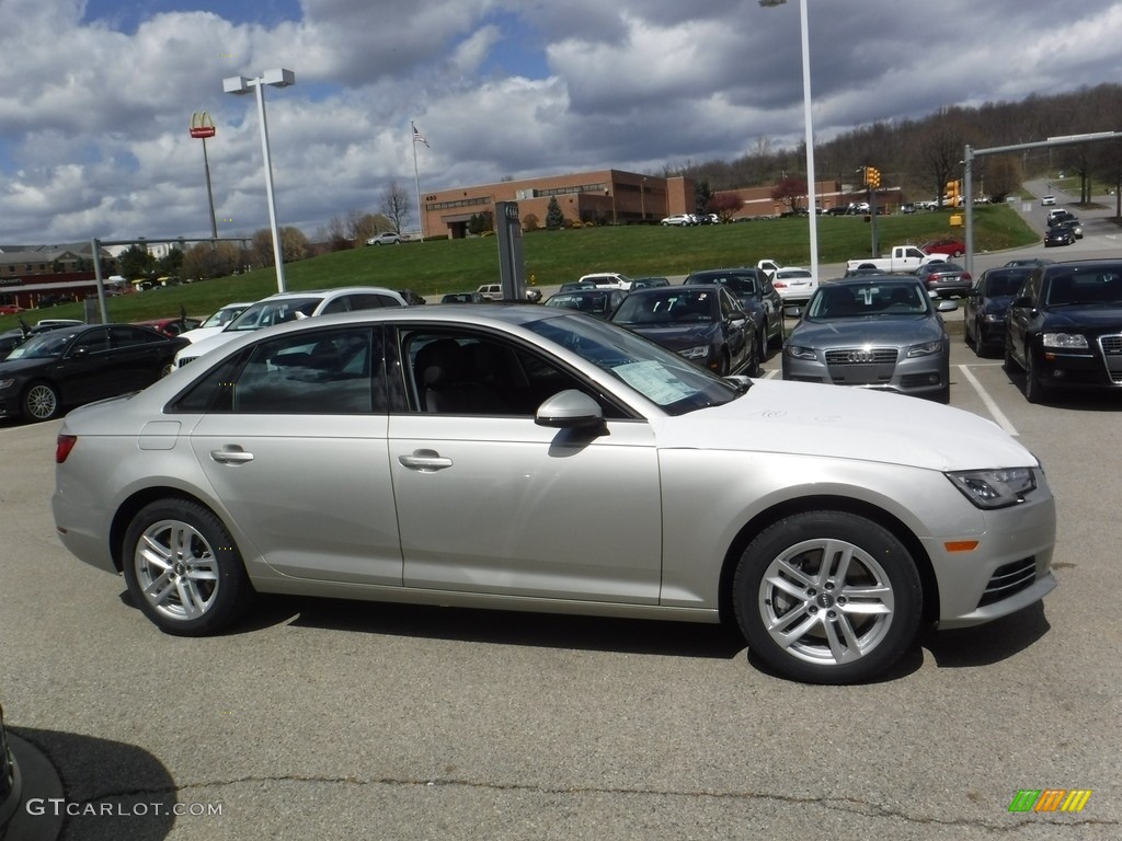 Cuvee Silver Metallic 2017 Audi A4 2.0T Premium quattro Exterior Photo #112189797