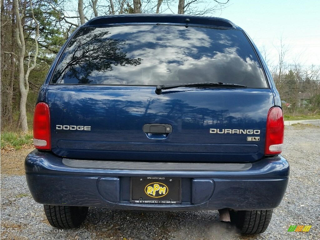 2003 Durango SLT 4x4 - Patriot Blue Pearlcoat / Dark Slate Gray photo #5