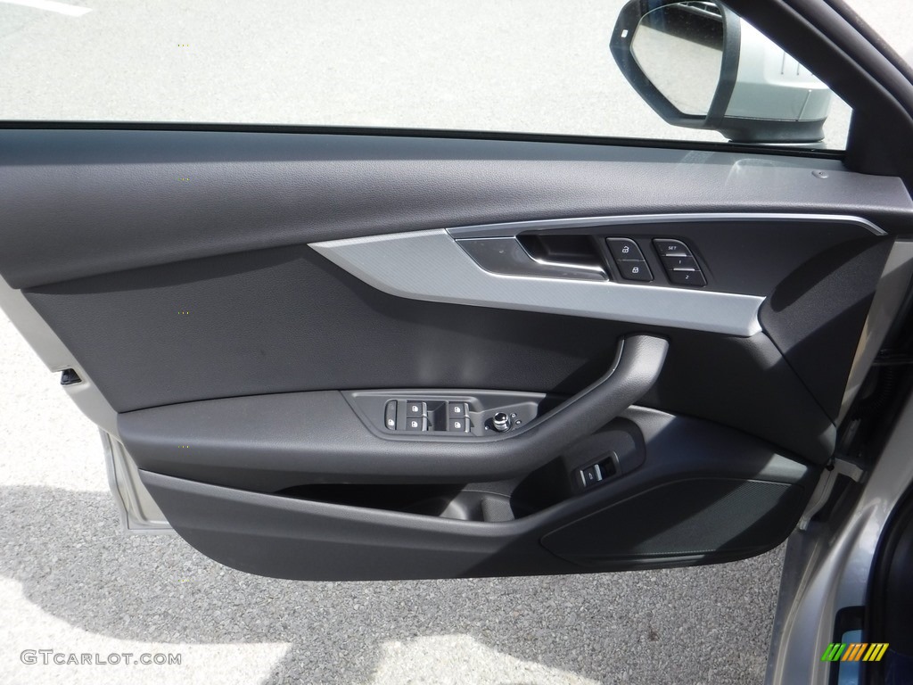 2017 Audi A4 2.0T Premium quattro Black Door Panel Photo #112190034