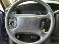 2003 Dodge Durango Dark Slate Gray Interior Steering Wheel Photo