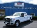 Oxford White - F250 Super Duty XL Crew Cab Photo No. 1