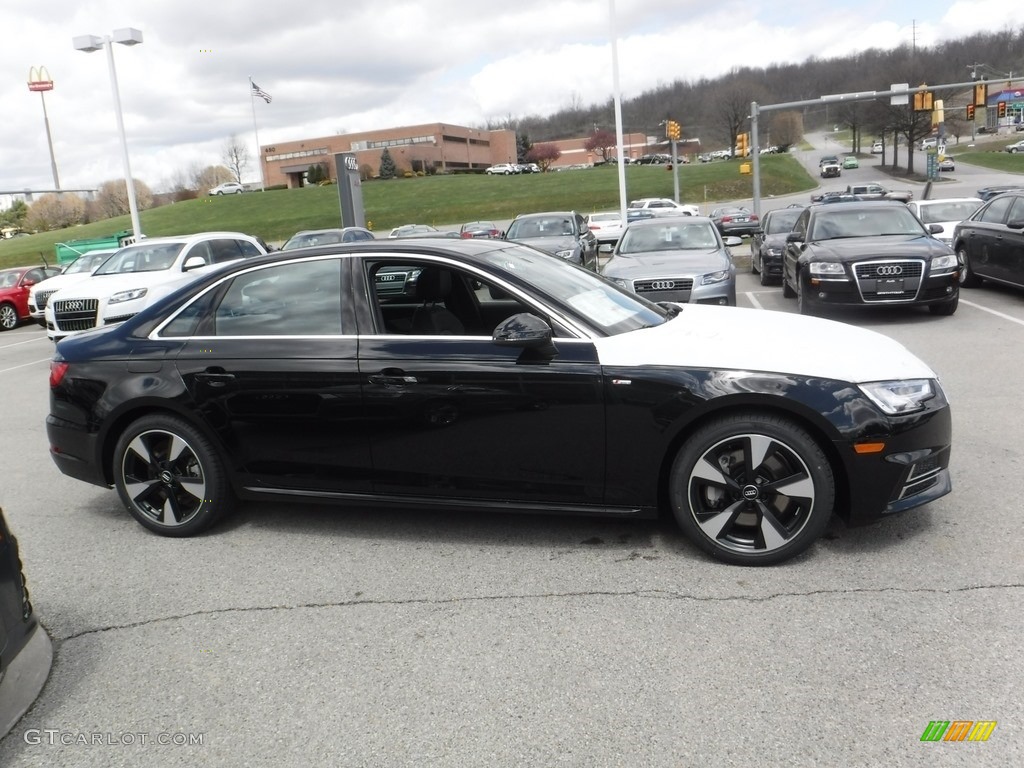 2017 A4 2.0T Premium Plus quattro - Mythos Black Metallic / Black photo #9