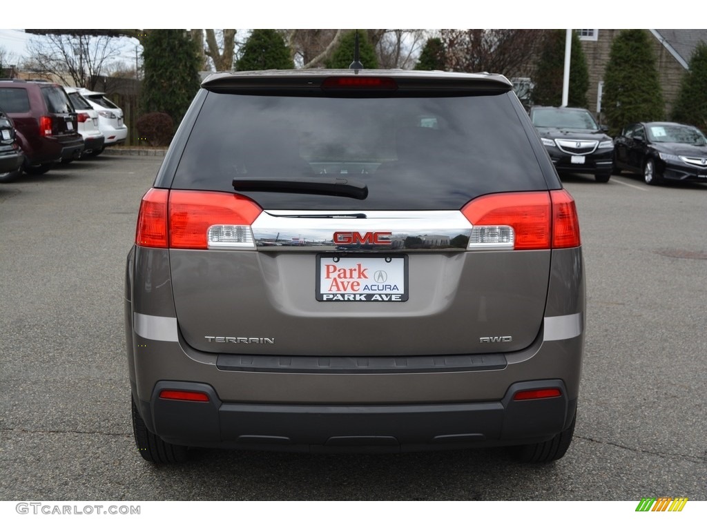 2010 Terrain SLE AWD - Cyber Gray Metallic / Jet Black photo #4