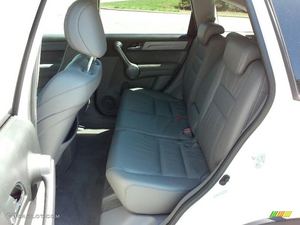 2008 CR-V EX-L - Taffeta White / Gray photo #17