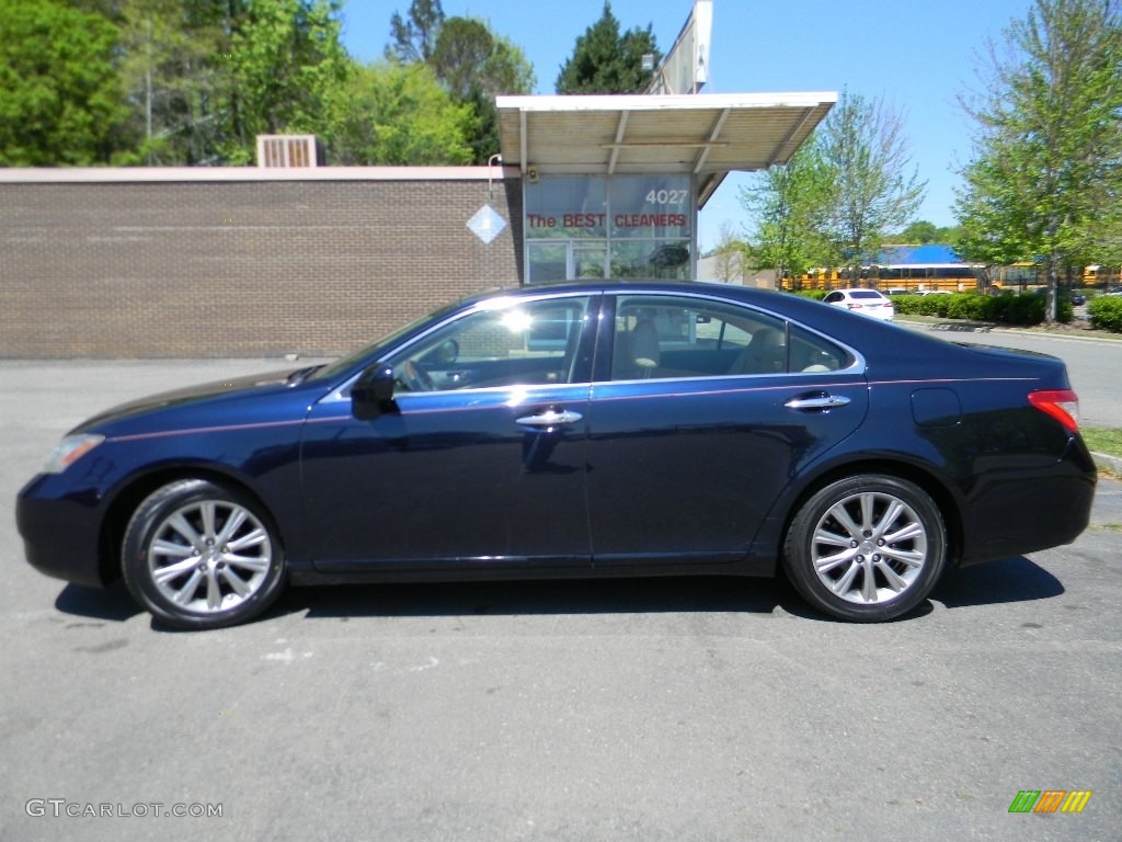 2007 ES 350 - Blue Onyx Pearl / Cashmere photo #7