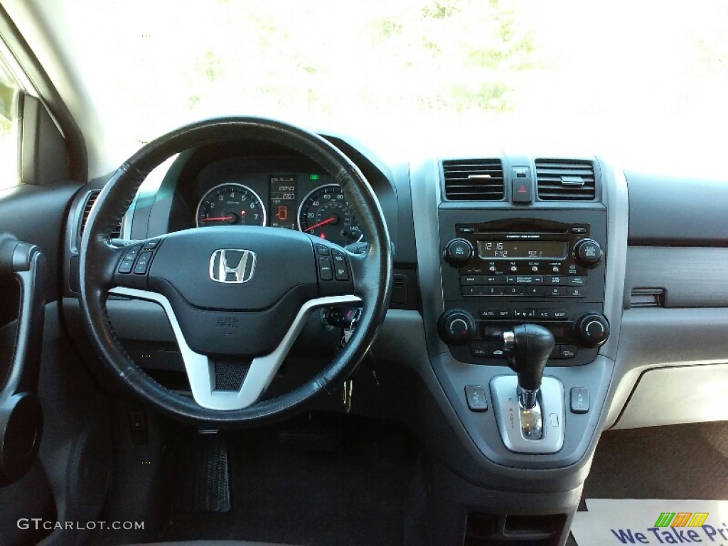 2008 CR-V EX-L - Taffeta White / Gray photo #18