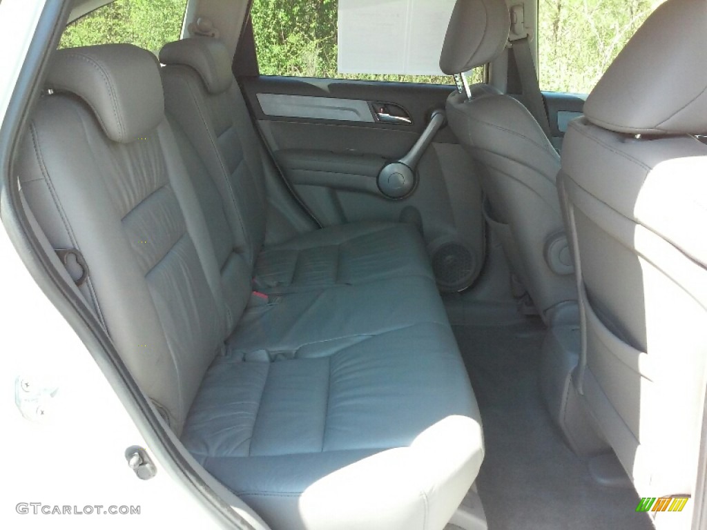 2008 CR-V EX-L - Taffeta White / Gray photo #20