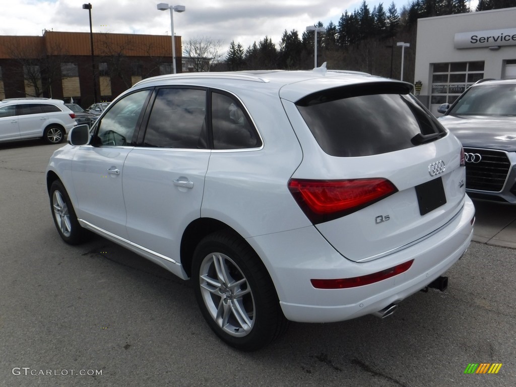 2016 Q5 2.0 TFSI Premium quattro - Glacier White Metallic / Pistachio Beige photo #14