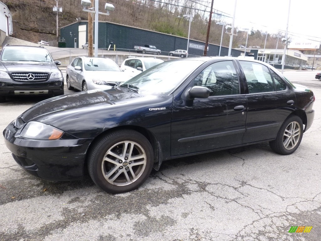 2004 Cavalier Sedan - Black / Graphite photo #6