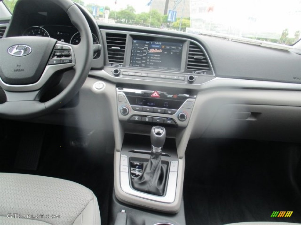 2017 Elantra Limited - Lakeside Blue / Gray photo #15